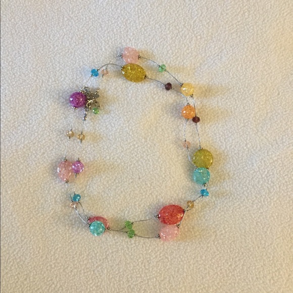 Multi-colored Fashion Necklace - Picture 2 of 4